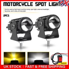 2X LED Motorcycle Headlight