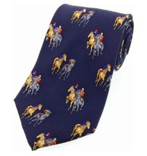 Navy Blue Luxury Silk Tie with