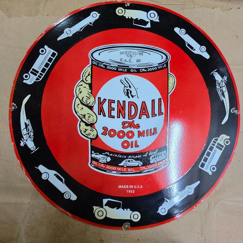 Kendall oil porcelain - oil, enamel