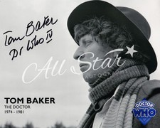 DOCTOR WHO - Tom Baker Signed