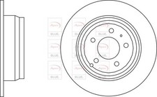 2 X APEC BLUE REAR AXLE BRAKE
