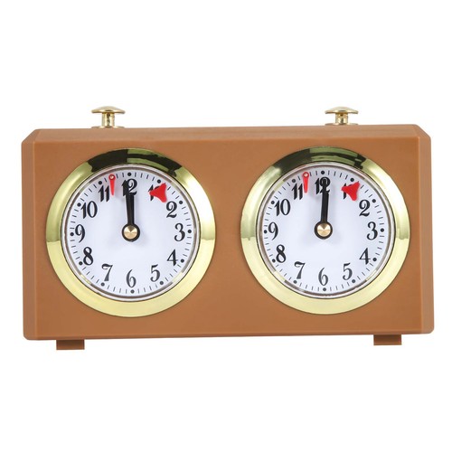 Mechanical chess clock analog - chess,