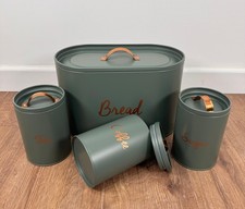 Kitchen Bread Bin Set & Tea