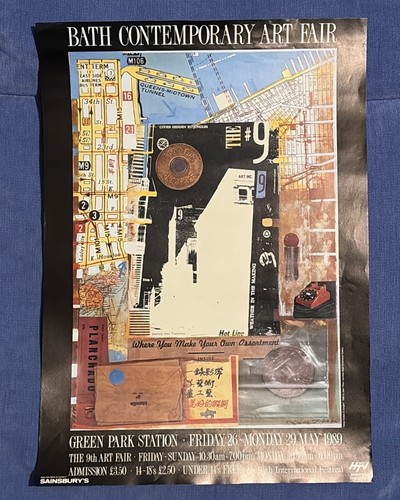 Vintage original poster 1989 - vintage,