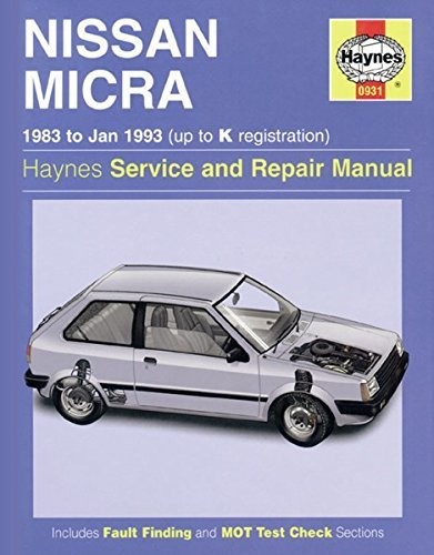 Haynes nissan micra jan - (83,