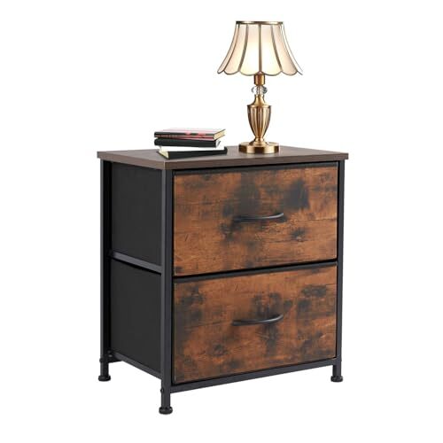 Nightstand with storage - 2,
