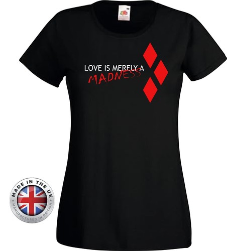 Harley quinn tshirt love is - quinn,