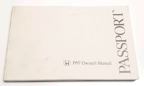1997 honda passport owners - honda,