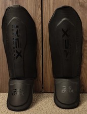 REX Shin Guards MMA Muay Thai Shin Instep Foot Protector Kickboxing Training Pad