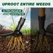 Complete w/Handle  Weeder Puller Weed Claw Grass Root Remover Killer