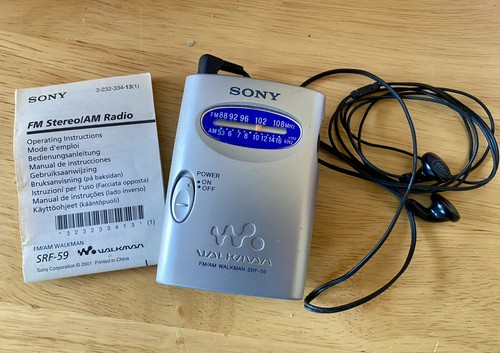 Rare sony walkman - rare, radio