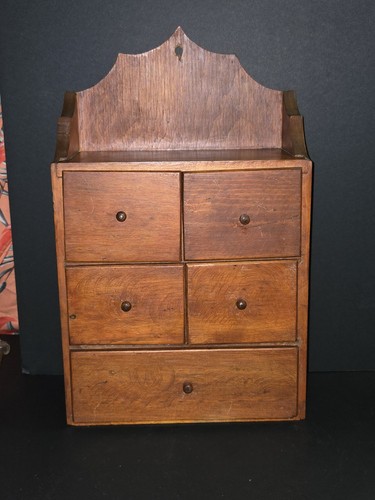 Prim rustic wooden drawer - wooden,