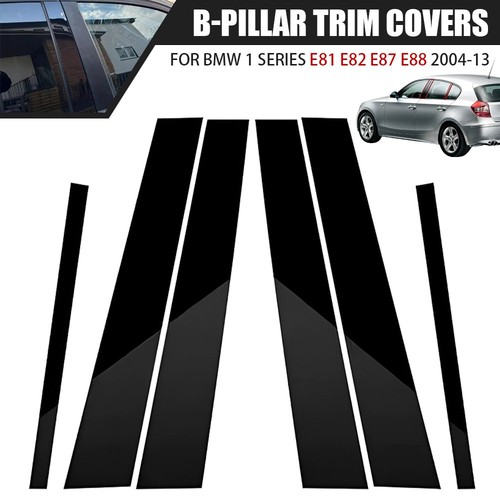 Gloss black window door - 6x,