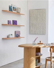 Jacobson Solid Oak Wall Shelf