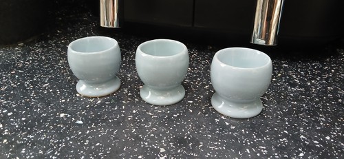 Denby light blue - linen, egg