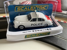 Scalextric C4420 Jaguar MK2 - Police Edition Car - Absolutely Mint Condition 