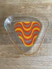 Vintage Geometric Style Glass