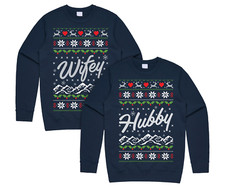 Hubby wifey matching christmas - hubby,