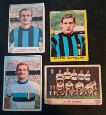 Sandrino Mazzola, Renato Cappellini & Inter Milan Set Of Four Vintage Cards.