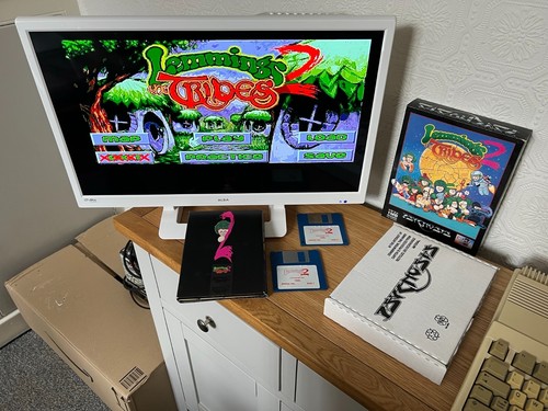 Amiga psygnosis lemmings - psygnosis,
