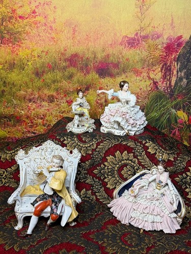 Set four german - set, figurines(