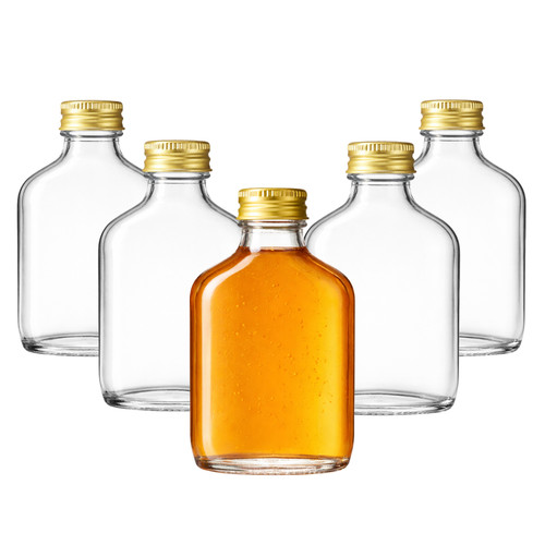50ml glass spirit flask - spirit, bottle