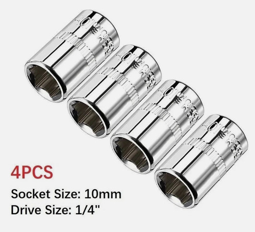 4pcs inch drive - drive, 10mm