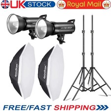 2X Godox SK400II Studio Strobe