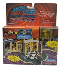 Playmates Star Trek Next Generation Personal Communicator Mini-Playset Complete