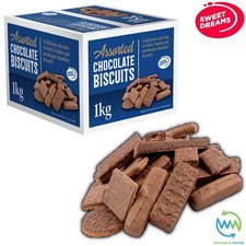 CHOCOLATE BROKEN BISCUITS ASSORTMENT BOX Sweet Dreams HUGE BIG VALUE 1kg BOXES