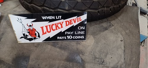 Sega lucky devil one arm - sega,