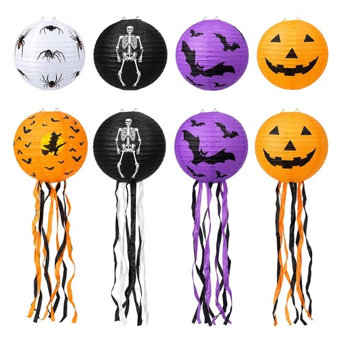 Halloween paper lanterns - halloween,