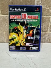 18 Wheeler: American Pro Trucker PS2 Game PAL Complete CIB SEGA Arcade Racing