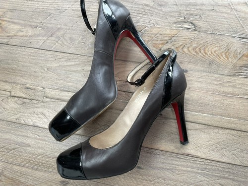 Staccato leather patent - leather,