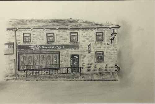 Graphite pencil drawing - pencil,