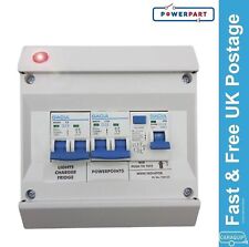 Caravan Deluxe Mains Consumer Unit 230V Caravan Motorhome VW Camper PO104