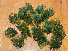 Plastic Topiary Fir Tree Conifer Ball Spare 4 Branch Tufts Foliage Leaves