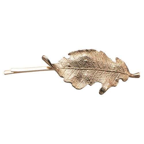 Gold leaf shape - gold,