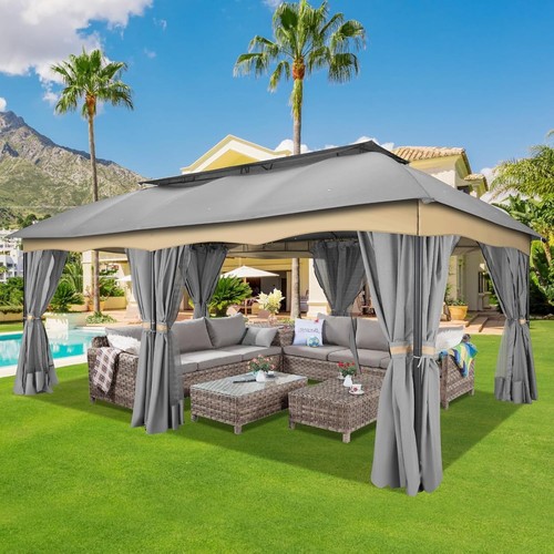 12x20ft softtop gazebo double - softtop,