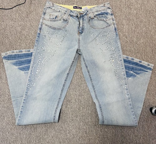 Y2k low rise flared jeans - low,