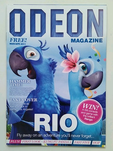 Odeon cinema magazine issue - cinema,