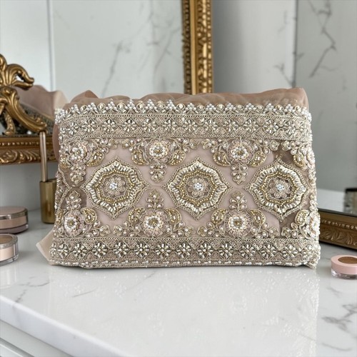 Indian net lace trim - indian,