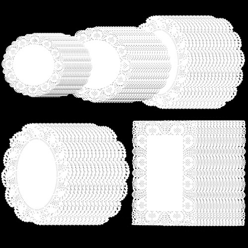 150 pcs disposable doilies - 150,