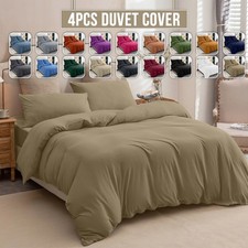 4 Piece Duvet Cover Quilt