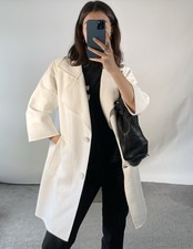 Nicole Farhi UK12 Coat White