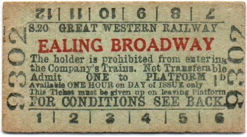 Great western railway - great, platform