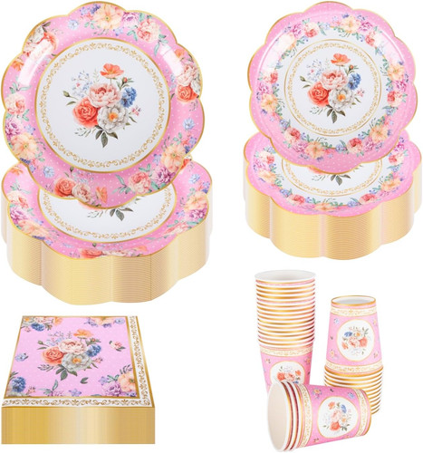 Vintage party tableware set - party,