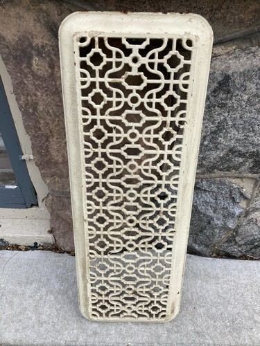 Antique cast iron radiator - iron,