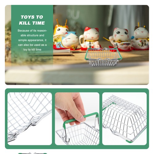 Desktop storage basket mini - storage,