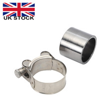 UK For Vespa GTS GTV IE GT S Super 125 250 300 1X Exhaust Gasket and Clamp Kit